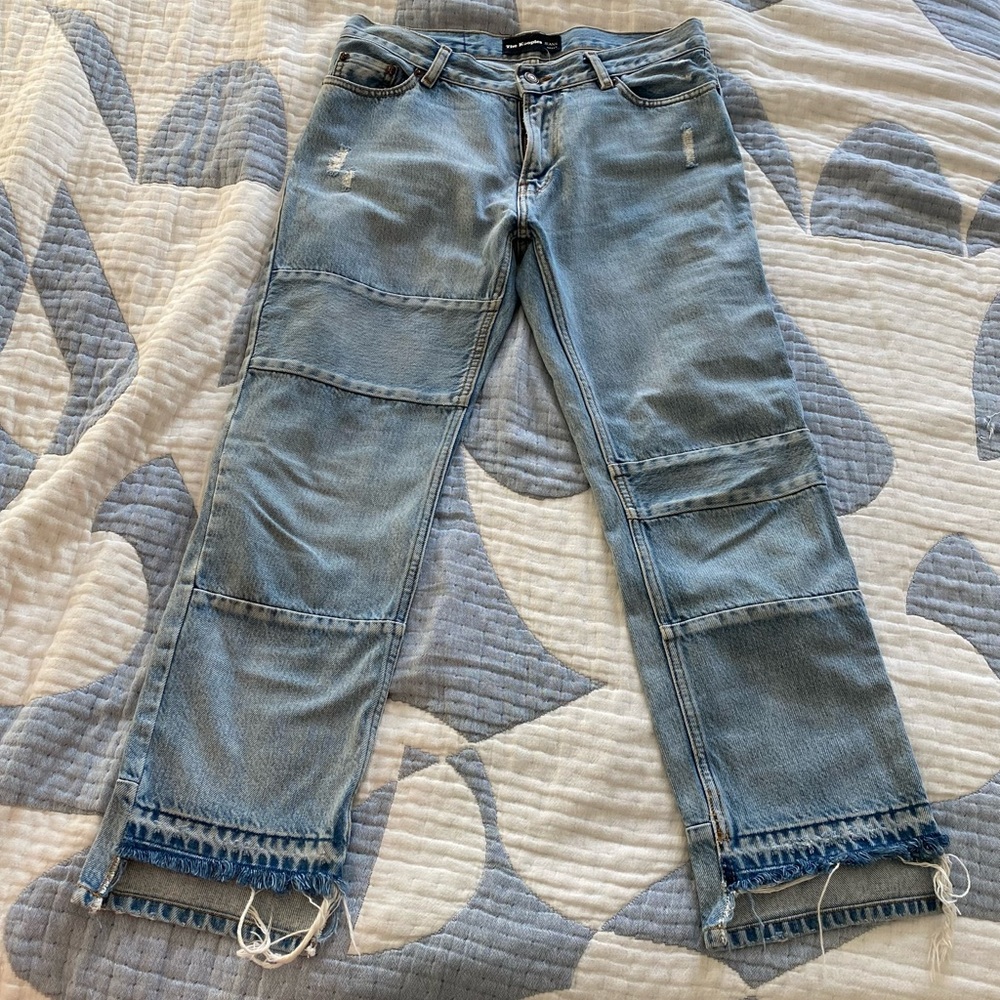 The Kooples Nelly Patchwork Jeans